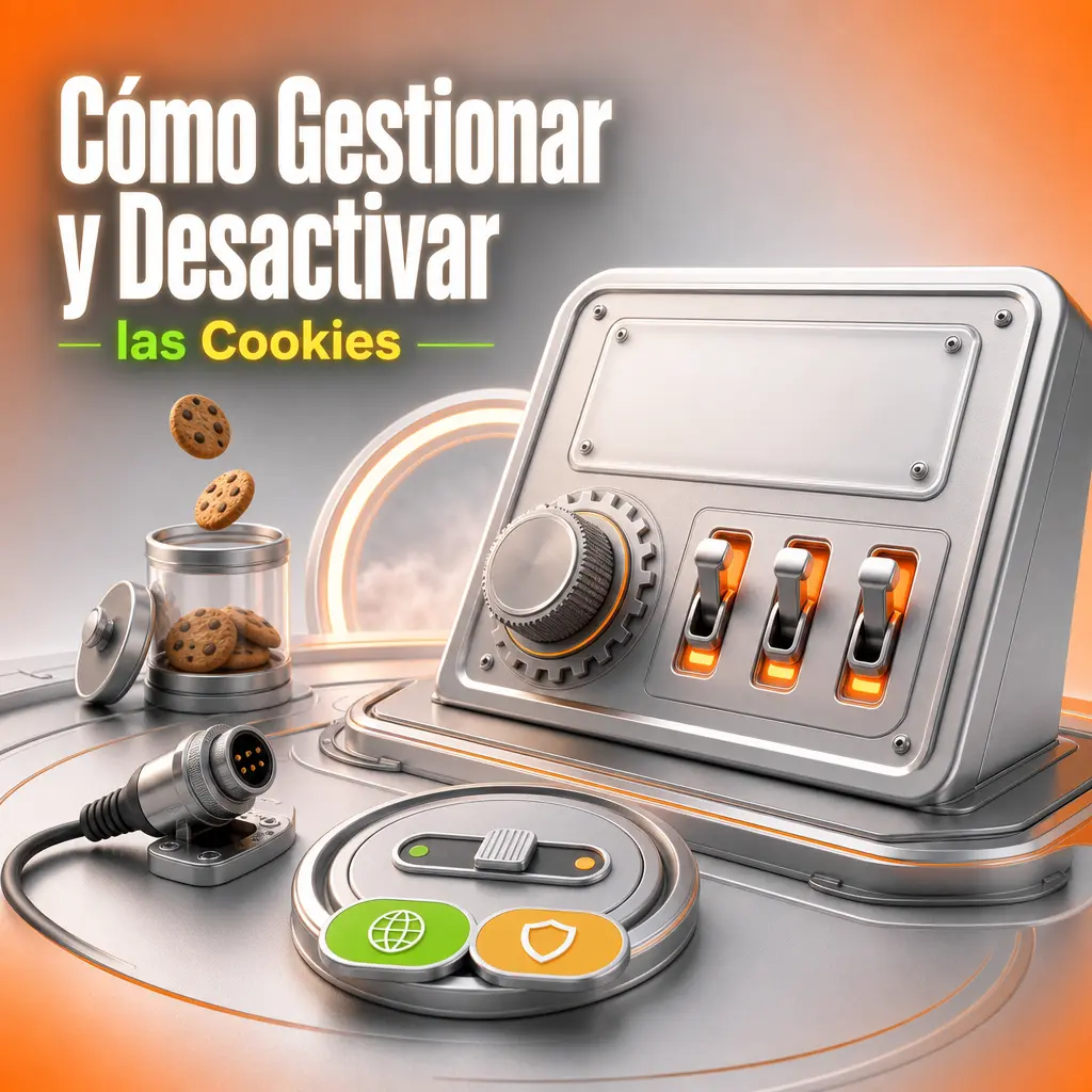 Configuración de cookies en el navegador