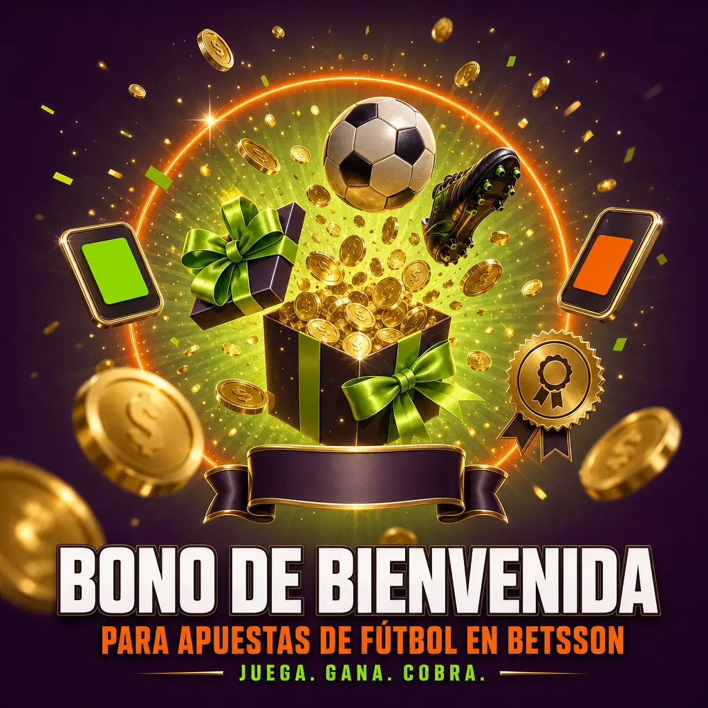Bono de bienvenida para apuestas de fútbol en Betsson Chile