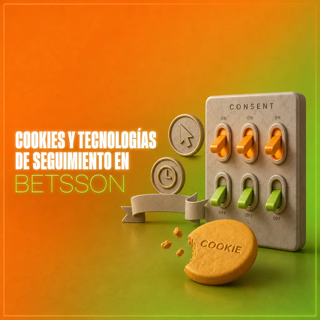 Configuración de cookies en Betsson