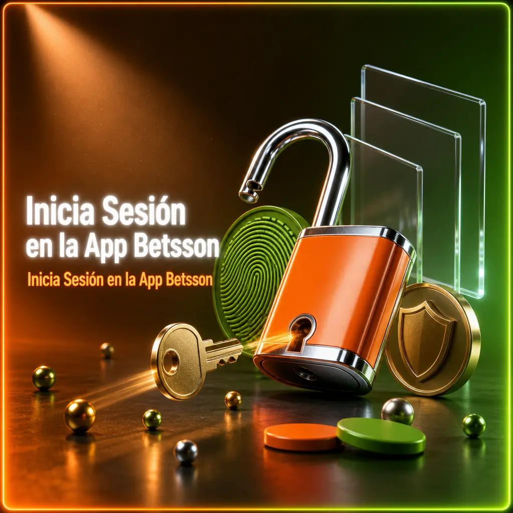 Pantalla de inicio de sesión en la app Betsson