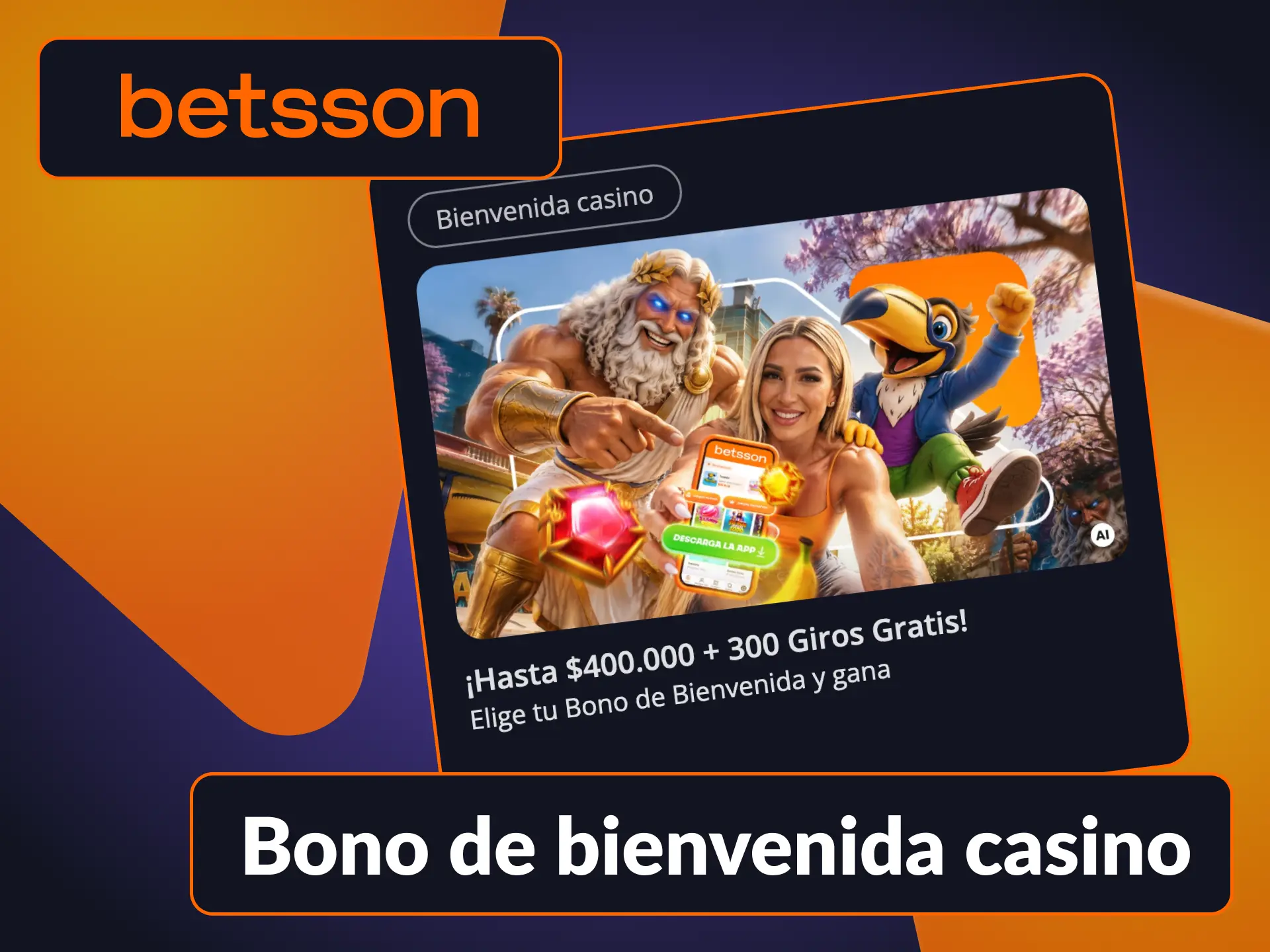 Mejora tu experiencia en el casino con el bono de bienvenida de Betsson.