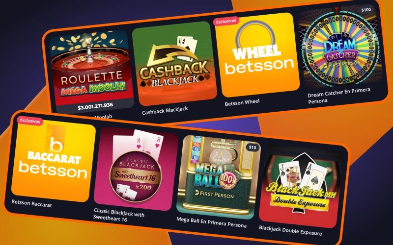 Mejora tus habilidades jugando a los juegos de mesa de Betsson.